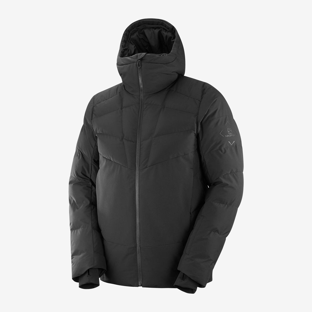 Chaqueta Esqui Salomon Hombre Negras - Salomon Argentina SNOWSHELTER,179562-PAV